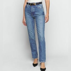 Reformation Cynthia High Rise Straight Jean